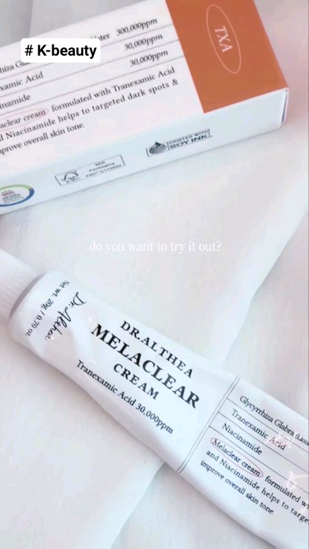 DR. ALTHEA Melaclear Cream.             #dral...