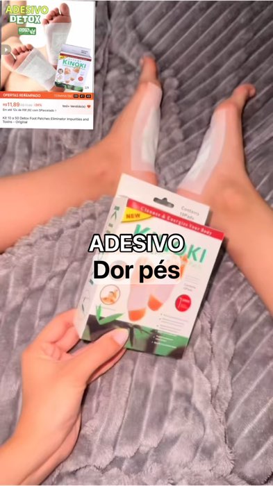 #adesivodetox #detoxdospes #adesivoparapés #detoxcorporal #cuidadoscomospes #pedeconfortavel #relaxamentoemcasa #bemestar #autocuidado