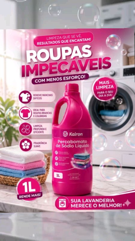 💧Perconato de sódio fórmula líquida prática e eficiente. #perconatodesódio #perconatodesódiolíquido #tiramanchasderoupas #removedordemanchasderoupas
