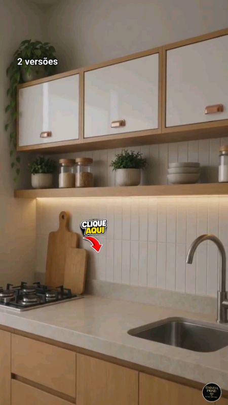 Armário aerio de cozinha