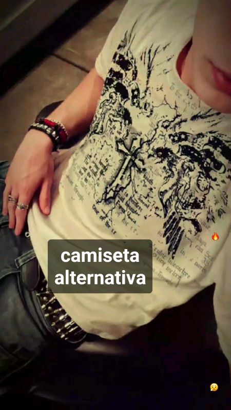 camiseta masculina alternativa #camiseta #alternativa #shopee #viral