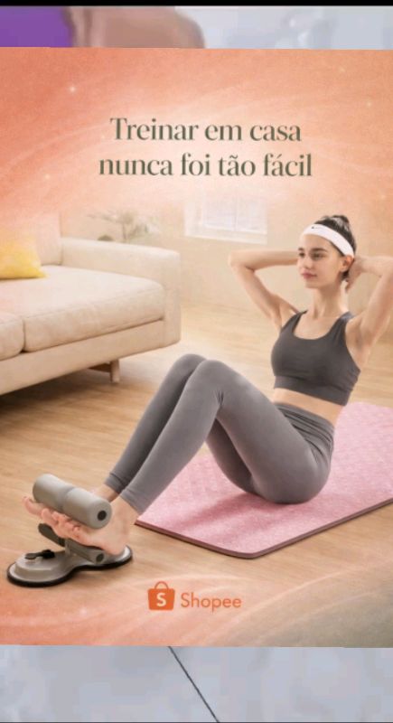 Máquina de abdominal! Clica na sacolinha e Compra #malhacao #abdominal #maquinadeabdominal #publi