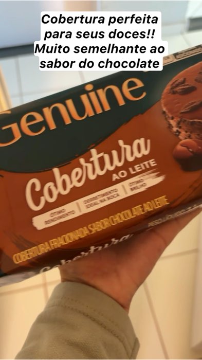 Chocolate em cobertura é Genuíne #chocolate #cobertura #genuine #confeitaria