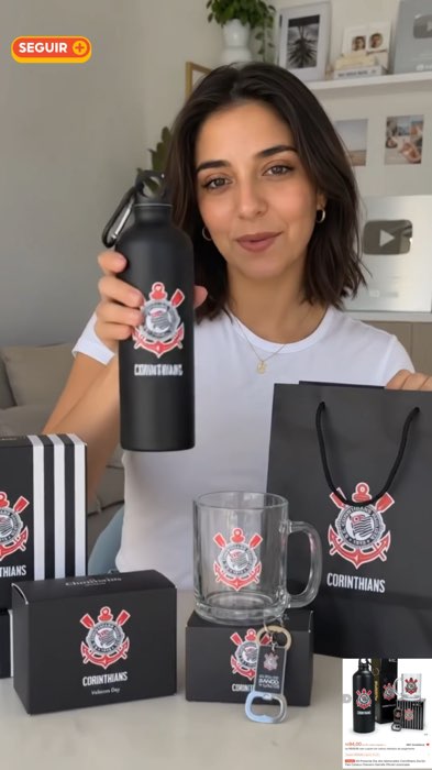 Kit presente Corinthians ✨ #kit #diadosnamorados #amor #corinthians #presente #viral #fyp