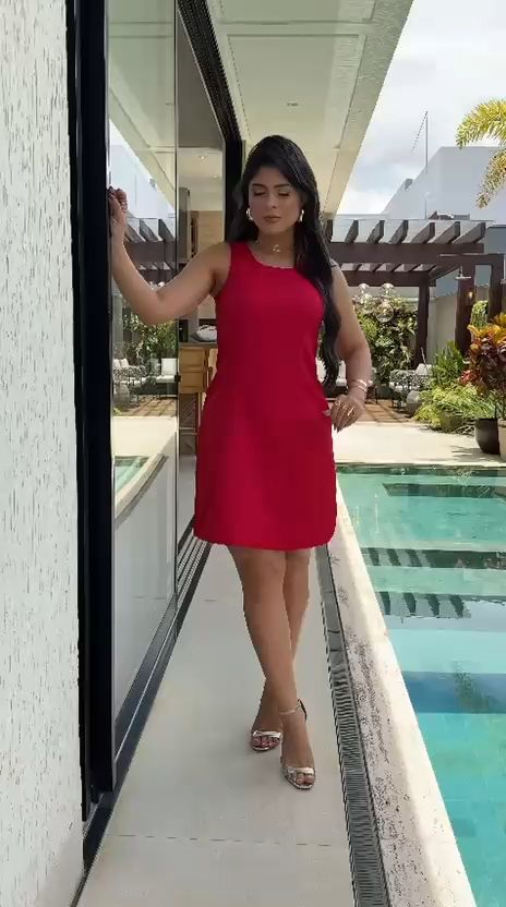 Vestido Regata Alfaiataria Ideal Para as Festas de Final de Ano, Até Mesmo Para Usar no Dia a Dia, Super Versátil.    #modafeminina #festafinaldeano
