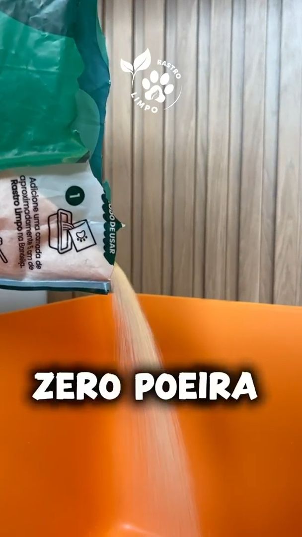 Zero poeira, sem cheiro e biodegradável ?? Mais conforto para seu gato e mais praticidade para você! #rastrolimpo #areiaparagato #higienepet #gatos