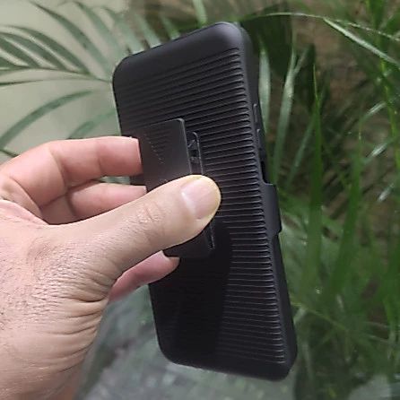 Capa+suporte para Redmi note 17 pro belt flip cinto cintura