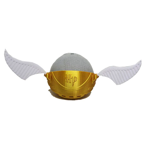 Suporte Harry Potter (Pomo de Ouro) Para Alexa Echo Dot 4, Echo Dot 5