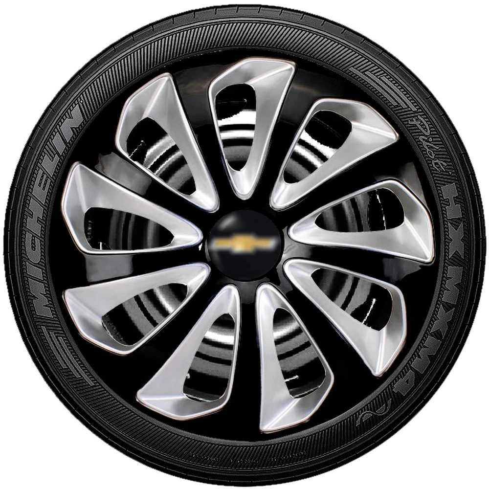 Promoção 4 Carlotas Esportivas aro 15 Velox Compatível Onix Prisma 2010 2011 2012 2013 2014