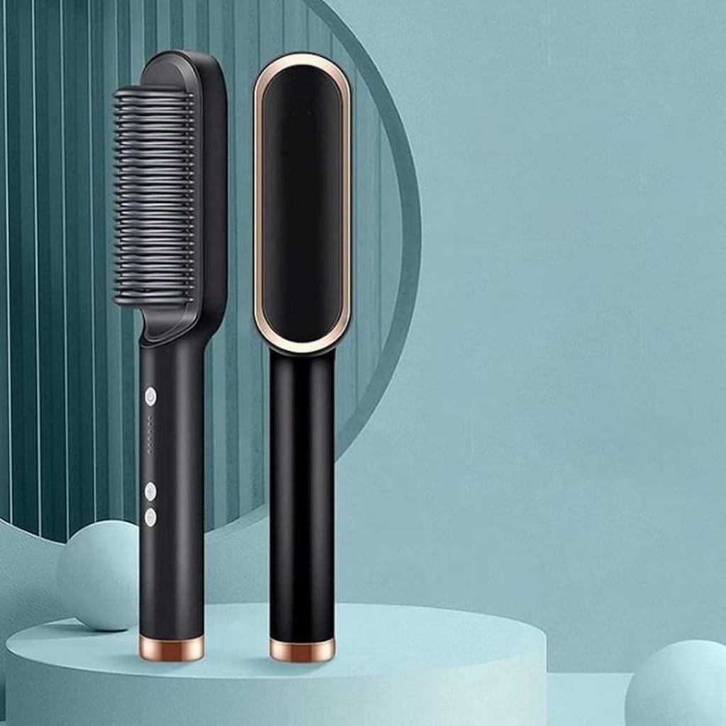 Escova Pente Secadora Profissional 3 Em 1 Seca Modela Cabelo Escova Elétrica Alisadora Secador Chapinha de Cabelos Escova Secadora Tipo TAIFF escova 5 em 1 qualidade premium TOP Escova Alisadora 5 Em 1 Temperatura Ajustável Bivolt Full Escova Alisadora D