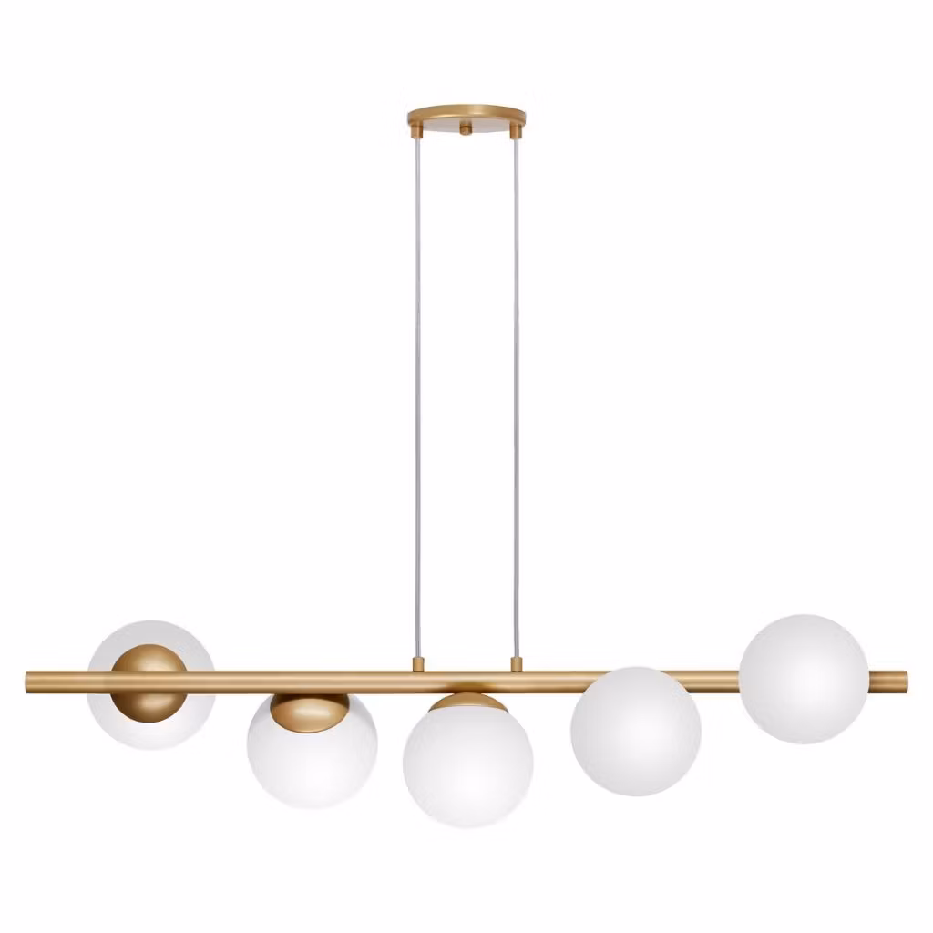 Produto 541- Luminária Pendente Globo 12 cm Jabuticaba Vidro Moon Las Vegas