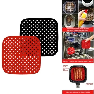 Tapete Air Fryer Anti Aderente De Silicone Para Fryers De Para Forrar Airfryer Fritadeira…