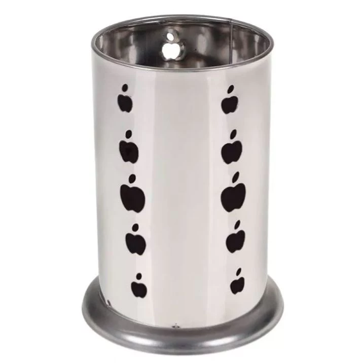 Porta Talher Escorredor Vazado Inox - 