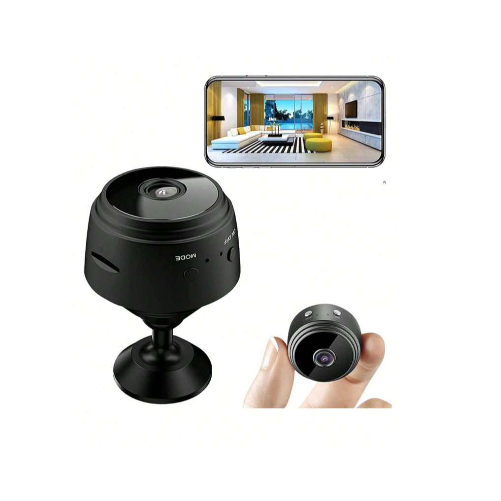 Câmera Mini Wifi A9 HD 1080p de gravação de vídeo sem fio com gravador de voz, câmera de monitoramento de segurança inteligente para casa com foco em bebês e animais de estimação, câmera de segurança Mini discreta e espiã