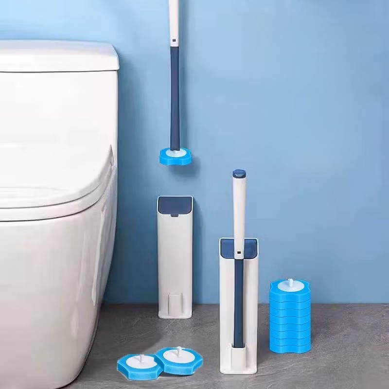 Escova descartável Para Vaso sanitário e Parede Banheiro -DX001