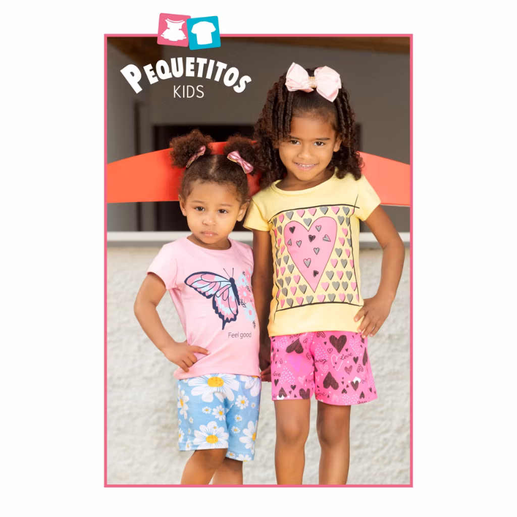 Kit Conjuntos Roupas Infantil Menina