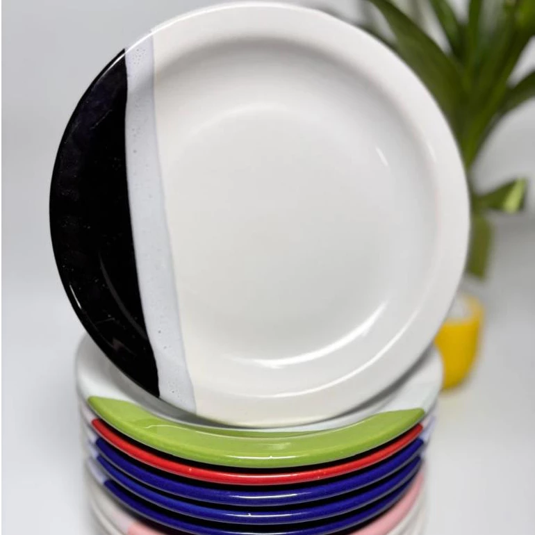 Prato de Sobremesa 19cm kit 2 Peças 