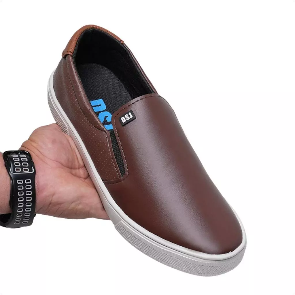 Sapatênis Slip On Masculino Confortavel Macio Estiloso