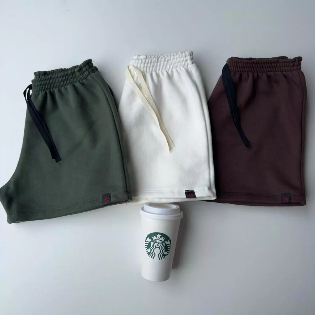 Kit 3 Shorts Femininos Moletinho Confort