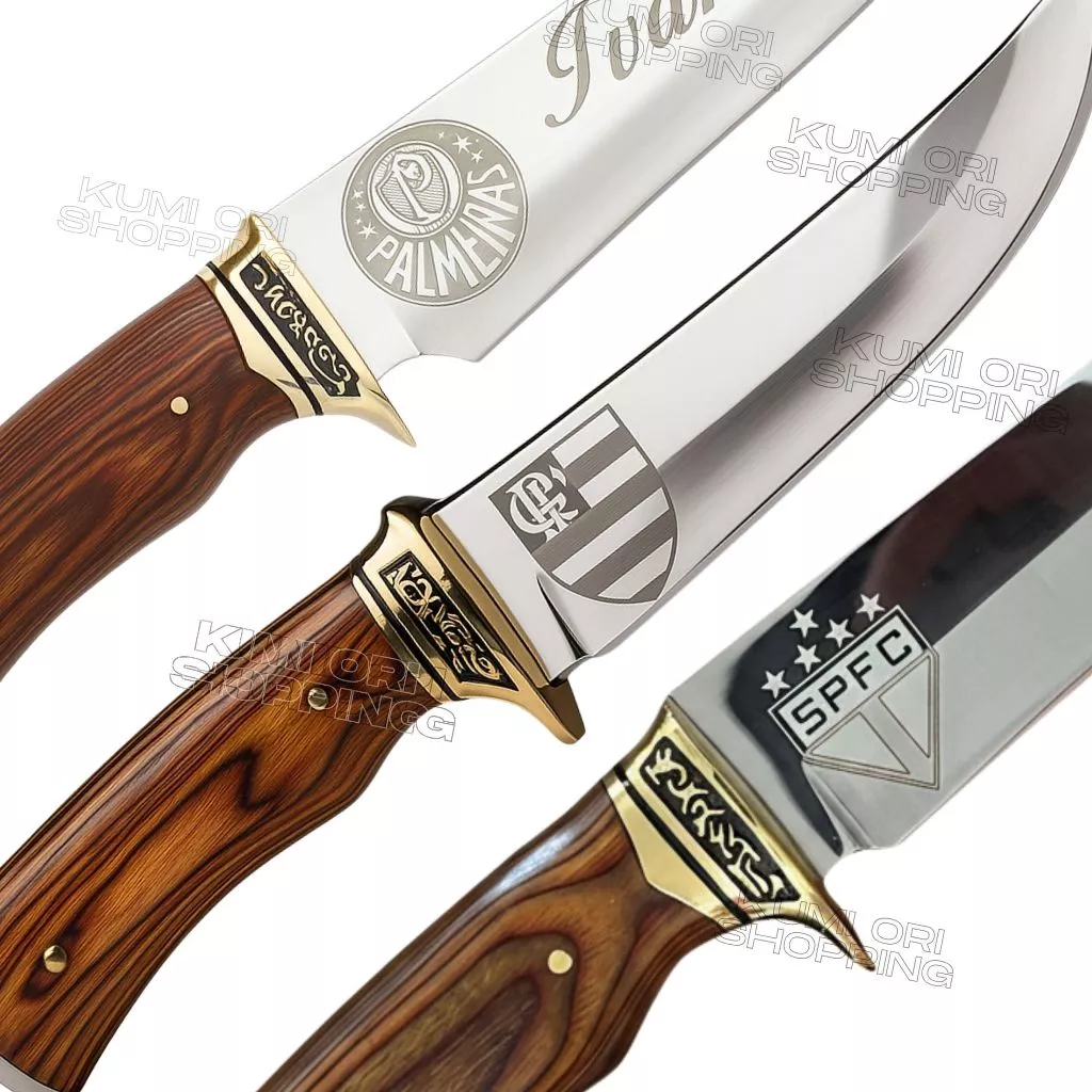 Faca Para Churrasco Profissional Personalizado Seu time