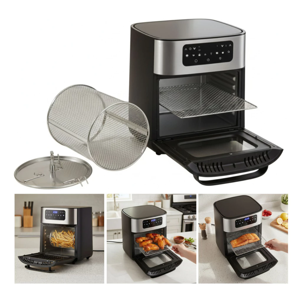 Fritadeira Air Fryer 12l 1700w Com Painel Digital Ovenfryer