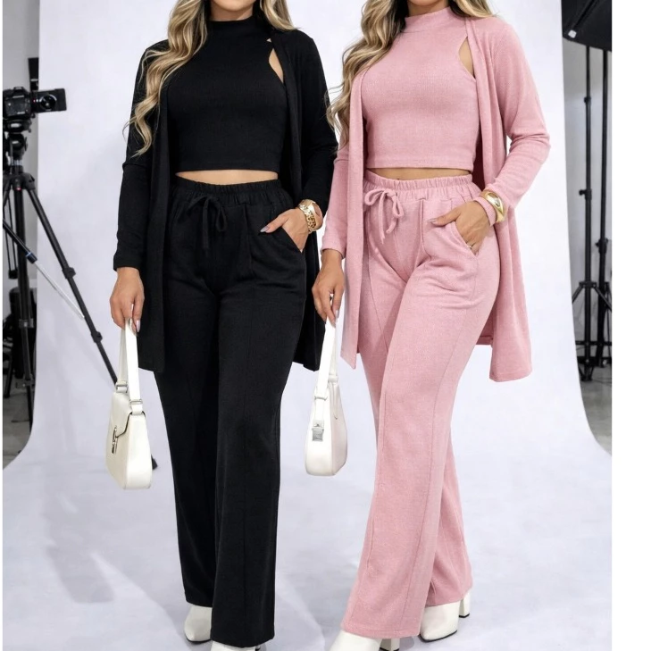 Conjunto Lanzinhã Tres Pieças feminino Iverno