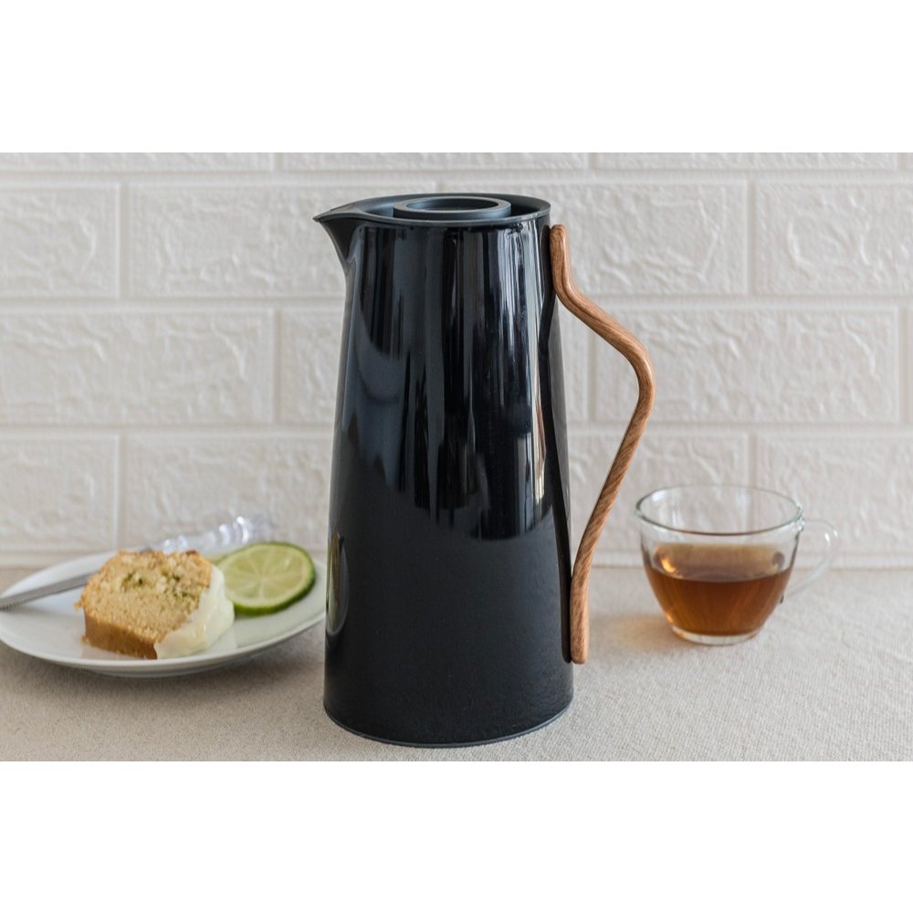 Garrafa Térmica Kyoto 1 Litro - pretagarrafa café garrafa chá garrafa quente e frio garrafa térm