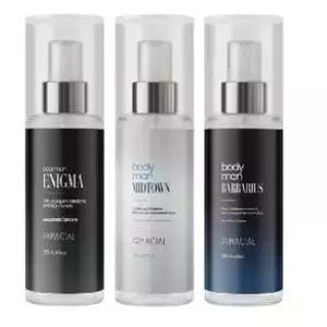 kit 03 BODY SPLASH MASCULINO ENIGMA 200ML - PERFUME AMADEIRADO FRESCO