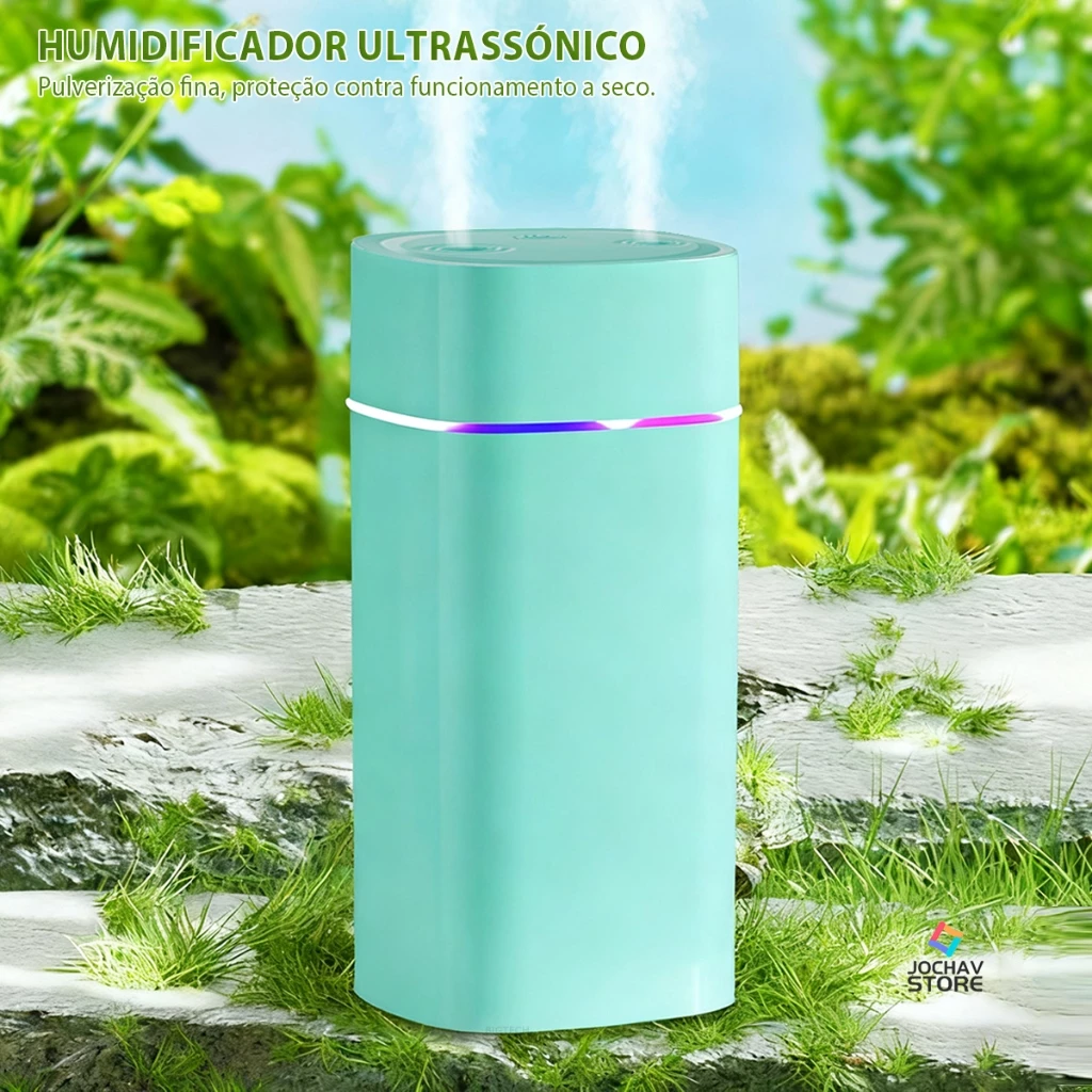 Mini Umidificador De Ar E Difusor Aromatizador De Ambiente Ultrassônico Portátil Usb Purificador De Ar Para Quarto