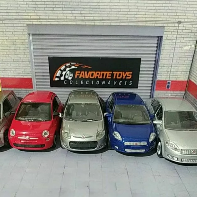 MINIATURA DE CARRO FIAT 500 PUNTO UNO PALIO LINEA NOREV 1/43