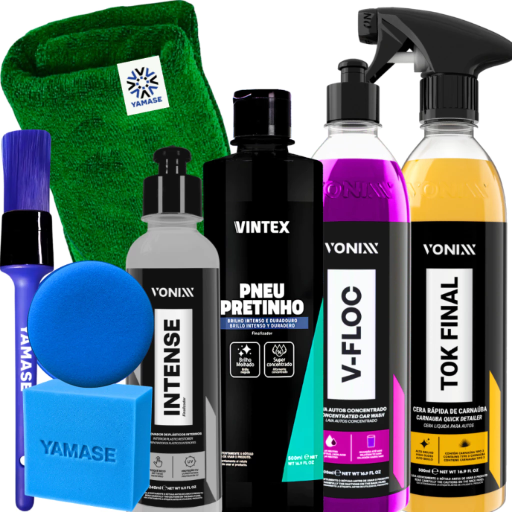 Kit de estética automotiva Vonixx com acessórios