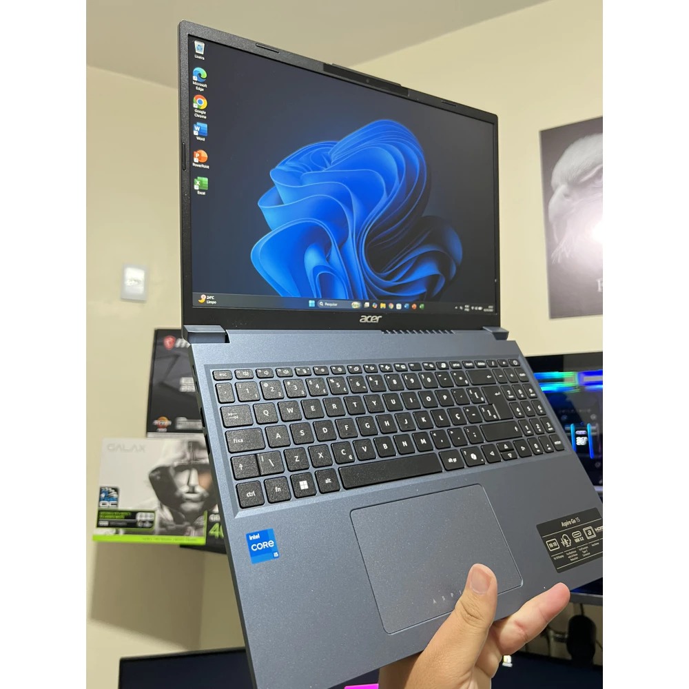 Notebook AcerV2 i5 13º DDR5 16GB RAM DDR5 SSD 512GB, 15.6 2026 Notebook Rápido para Trabalho e Estudos