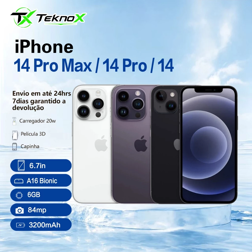 Celular Iphone 14/ 14 Pro/ 14 Pro Max 128gb/ 256gb Original Vitrine