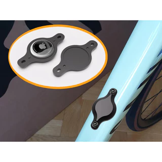 Suporte Capa AirTag a prova d'agua para moto, bicicleta, scooter elétrica ou patinete…