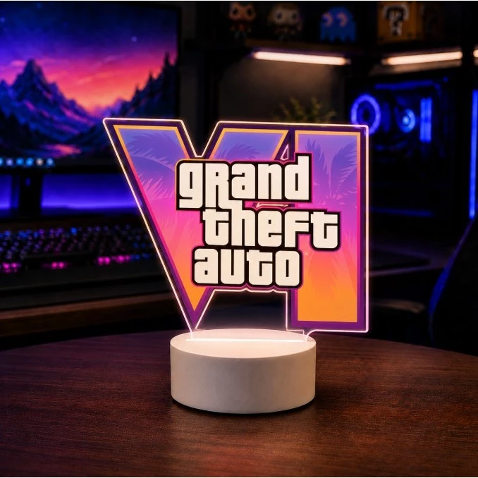 Luminária LED GTA 6