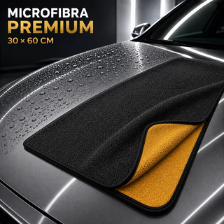 Pano Microfibra Toalha Grande 30x60cm Limpar Secar Carro Automotivo Lavagem Secagem…
