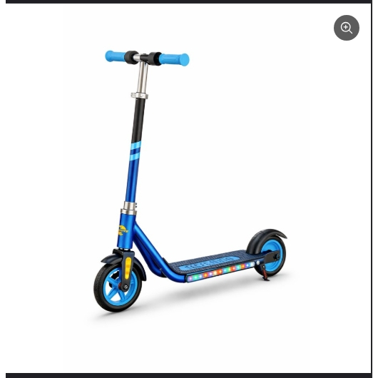 Patinete Elétrico Infantil Drop Go Kids 100W 24V Azul Diversão com Segurança! 🛴🛴 Go