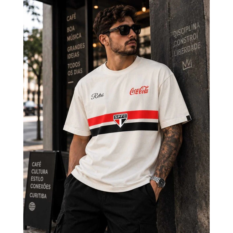 Camisa Do São Paulo Retro Exclusiva