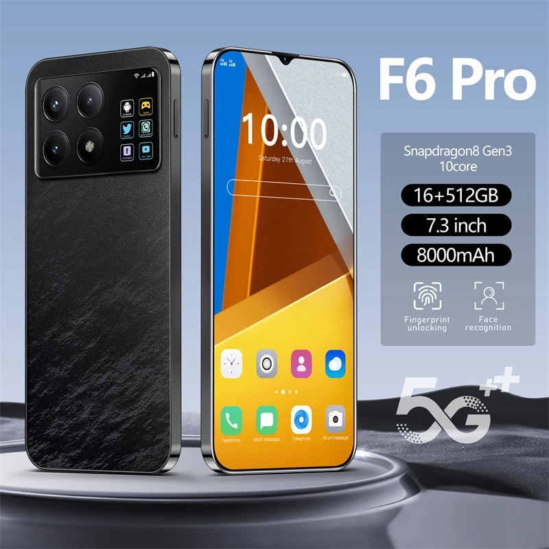 Celular 7.3 Polegadas F6 