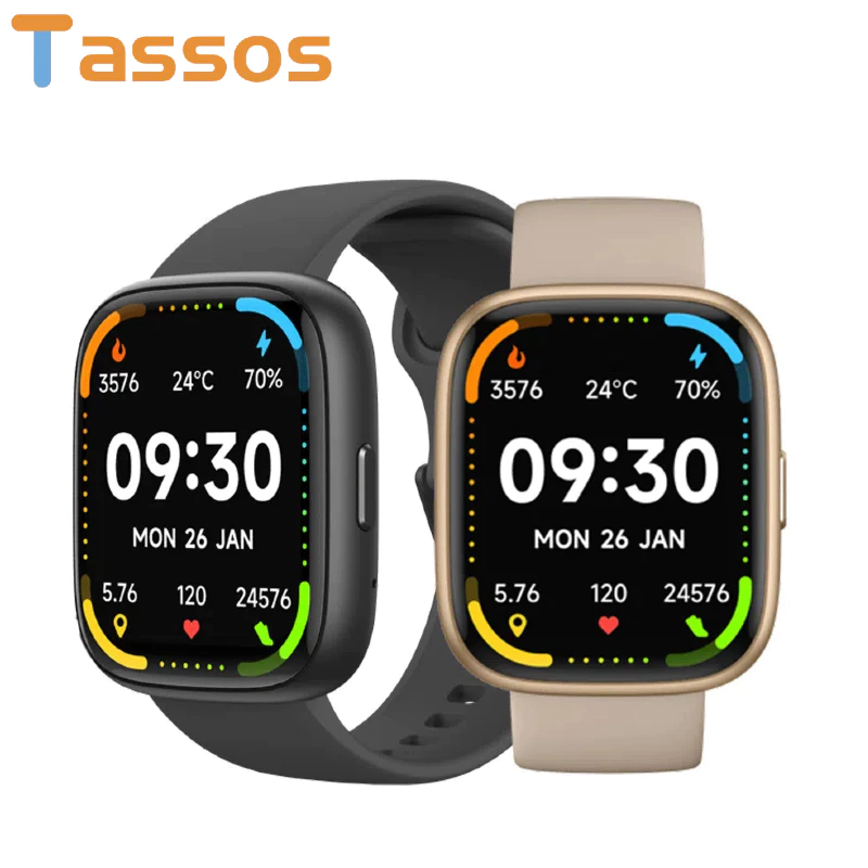 TASSOS Relógio Smartwatch Alexa Integrado Bluetooth 5.3