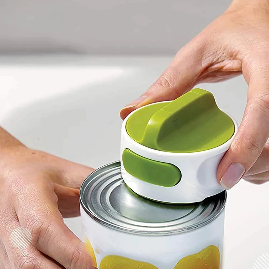 Abridor Automático De Lata E Tampa De Garrafa , Metal Durável , Acessórios De Cozinha Para Casa , Abertura Conveniente