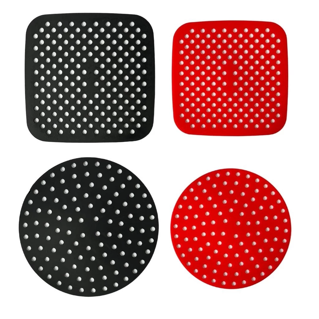 Tapete Fryer Anti Aderente De Silicone Para Air Fryers/Tapete Silicone Para Forrar Airfryer Fritadeira Elétrica