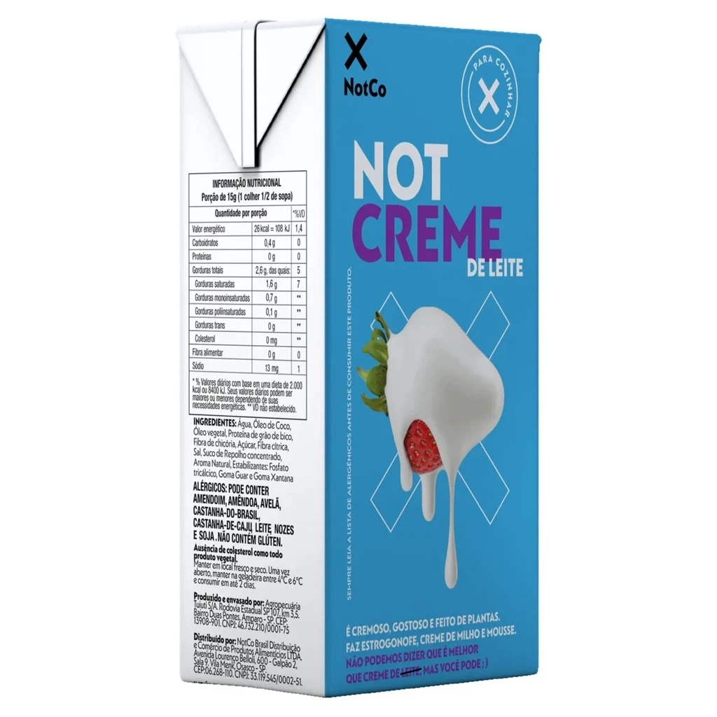 creme de leite vegetal