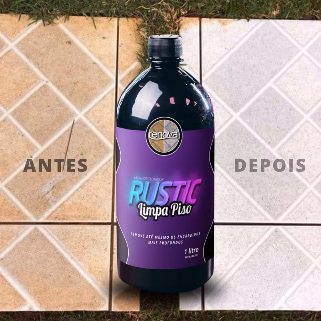 Limpa Piso Encardido Pedra Cerâmica Renova 1L