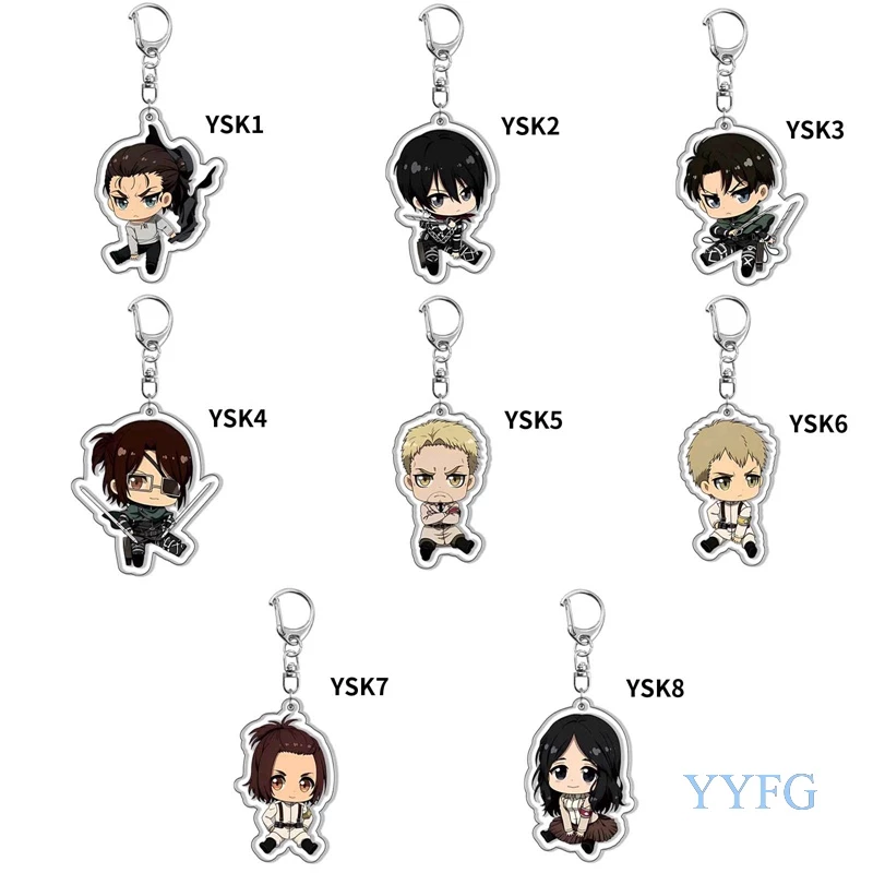 Imagem Chaveiro Dupla Face Attack on Titan