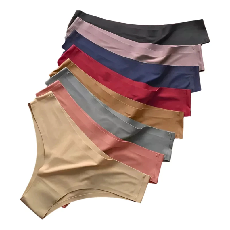 Kit 5 Calcinhas Sem Costura Tanga Corte a Laser