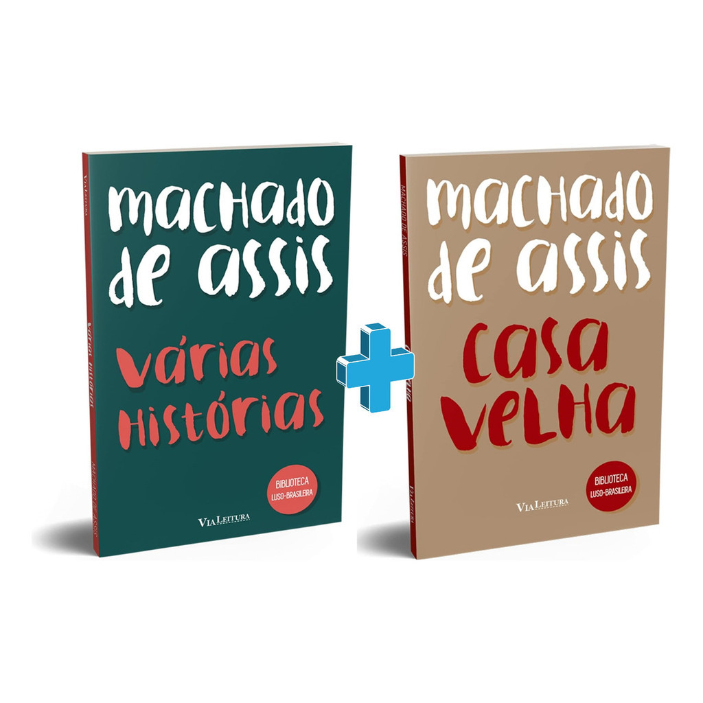Compre Junto Os 2 Livros Mais Vendidos Vetibular De Machado De Assis - Casa Velha + Várias Histórias