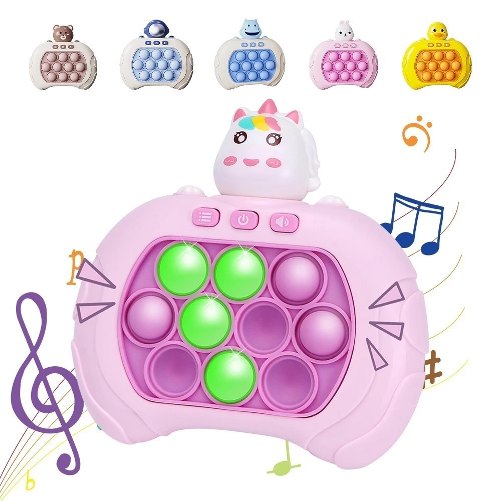 Pop it mini gamer: console anti stress