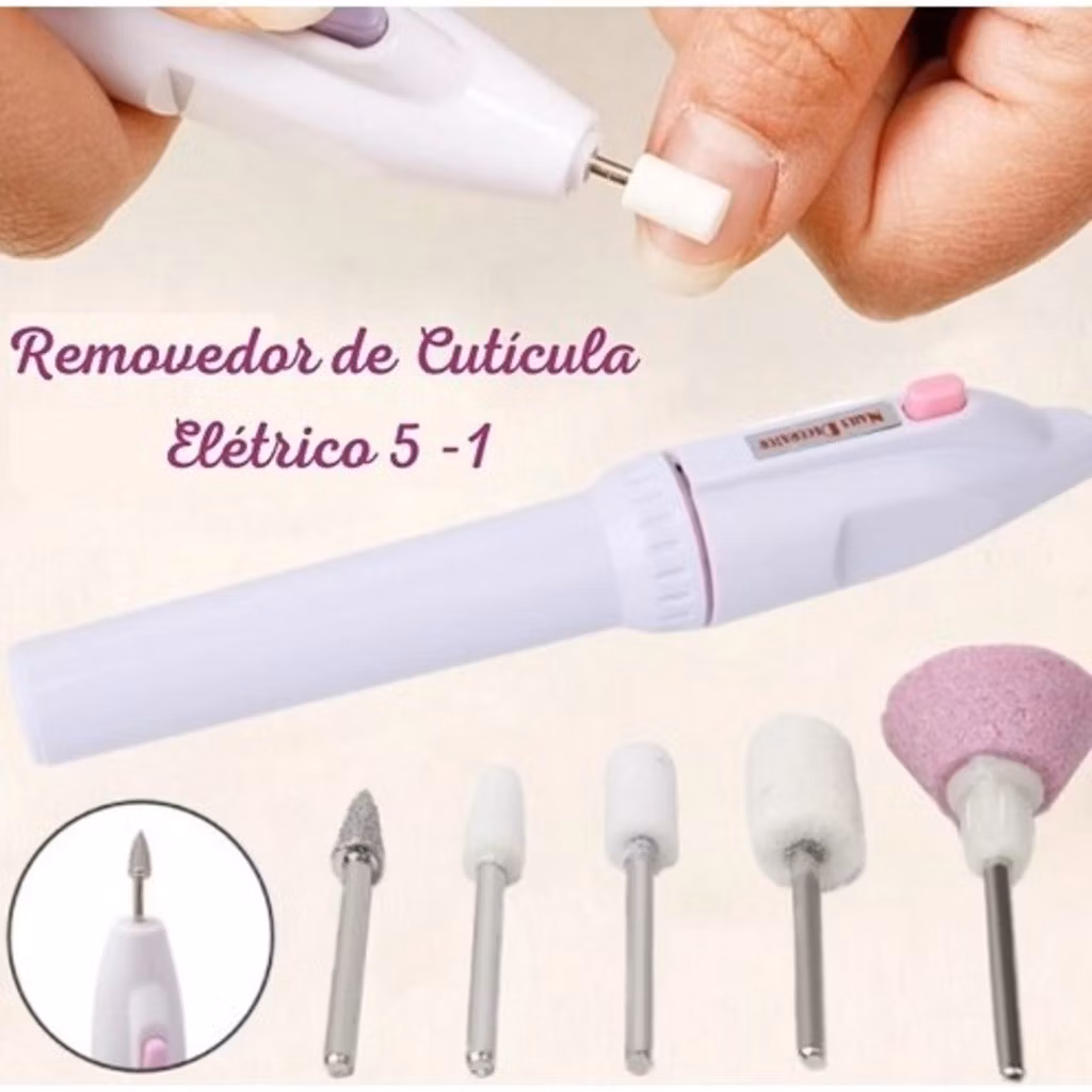 Removedor de cutículas elétrico
