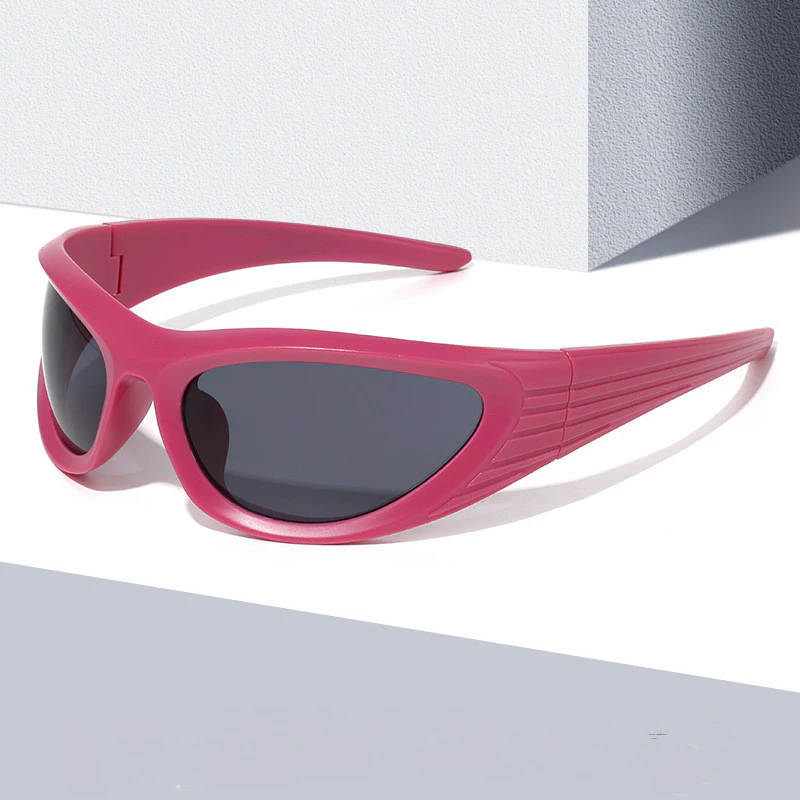 Popular: Óculos de Sol Femininos Y2K, Óculos de Sol Punk, Óculos de Sol Ovais Únicos, Óculos de Sol Masculinos